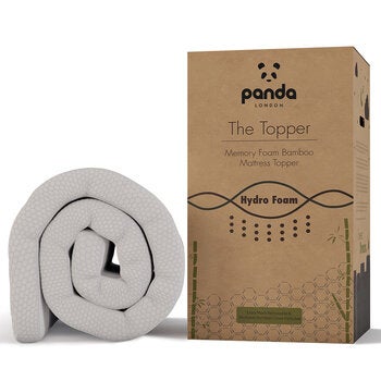 Panda Memory Foam Bamboo Mattress Topper, Single Panda Memory Foam Bamboo Mattress Topper, Single