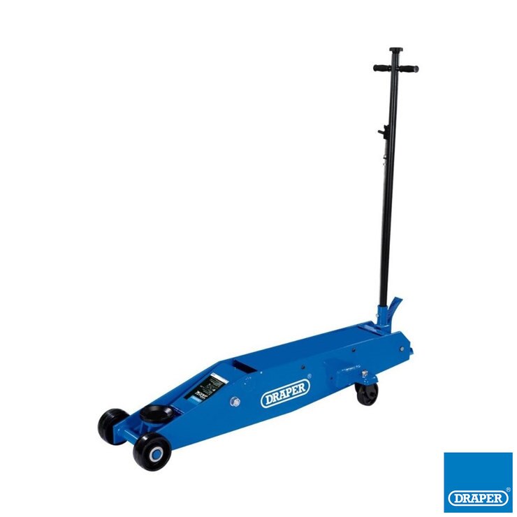 Draper Long Chasis Trolley Jack, 10 Tonne Costco UK