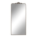 Ravena Silver Leaner Floor Mirror, 76 x 165 cm