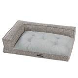 Kirkland Signature Medium Bolster Bed in Grey, 28"x 36"x 9"