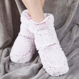 Warmies Fully Heatable Wellness Slipper Boot in Pink