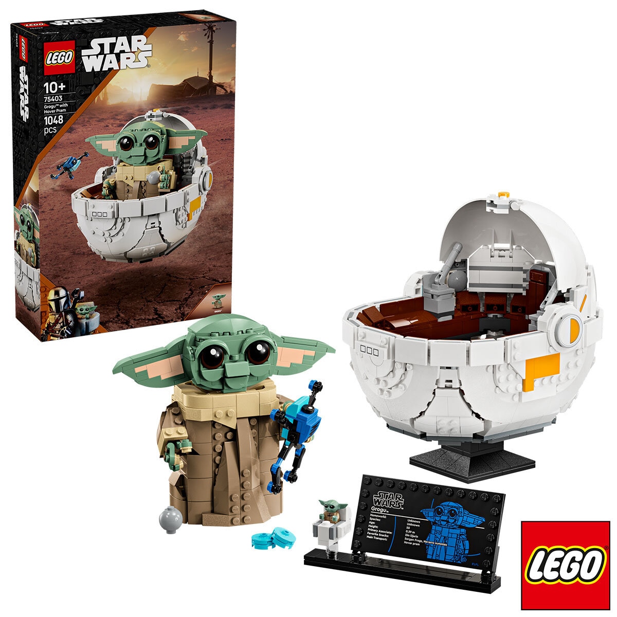 LEGO Star Wars™ Grogu™ with Hover Pram - Model 75403 (10+ Years)