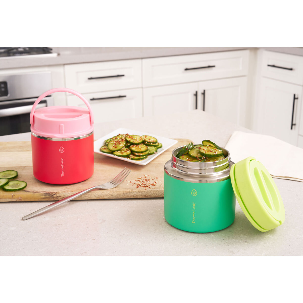 Thermoflask Food Jars RASPBERRY CANDY & CITRON