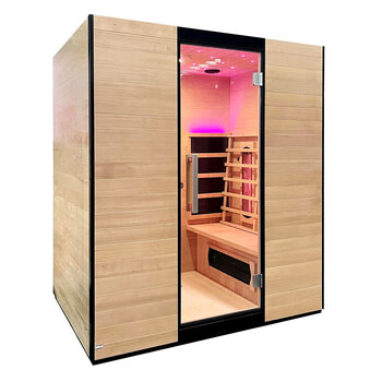 Vidalux Platinum Infrared Indoor Sauna in 3 Sizes