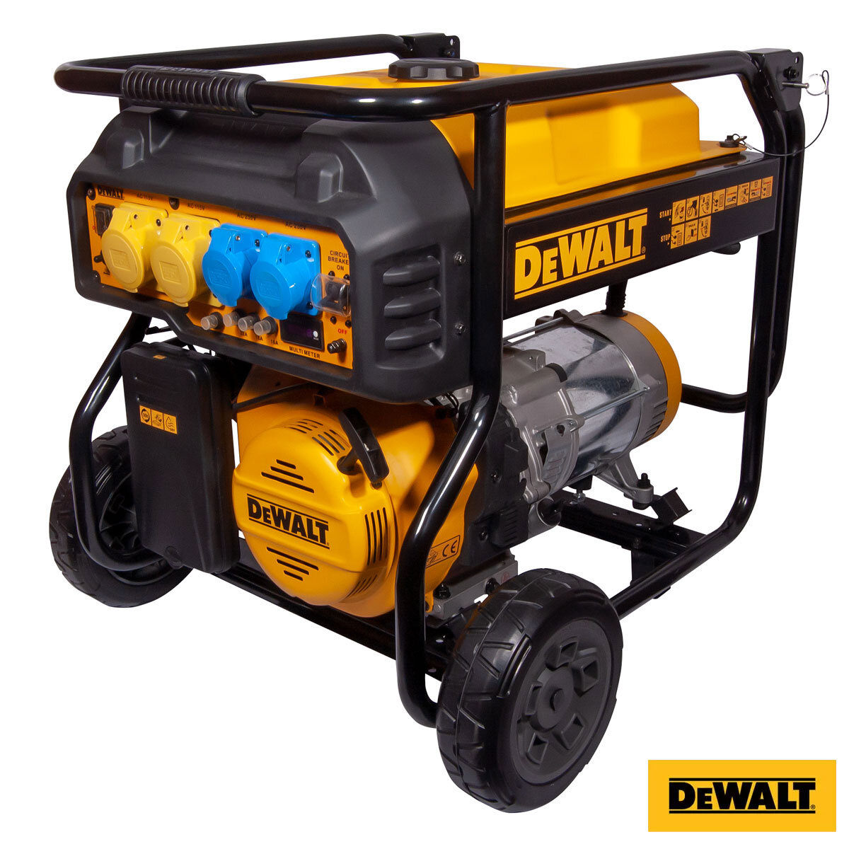 Dewalt 6500W Dual Voltage Petrol Generator at costco.co.uk