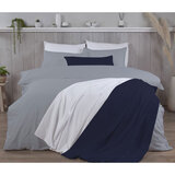 200TC Percale cotton duvet set & pillowcases