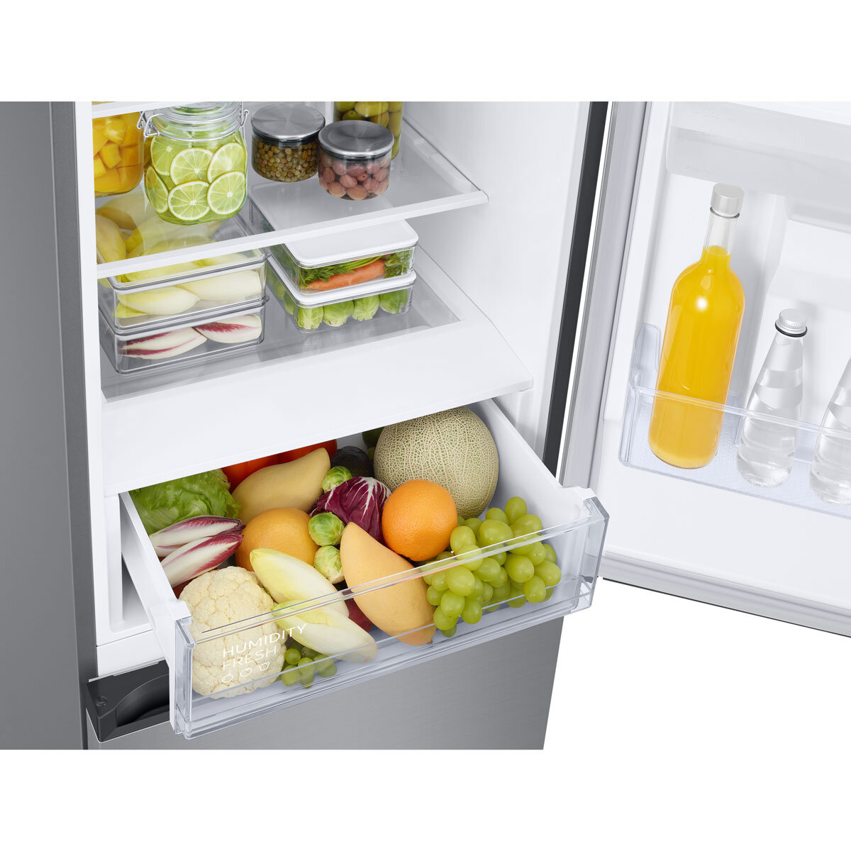 Samsung Series 9 RH68B8830S9/EU Side by Side Fridge Freezer with Food  Showcase™ and SpaceMax™, F Rated in Silver