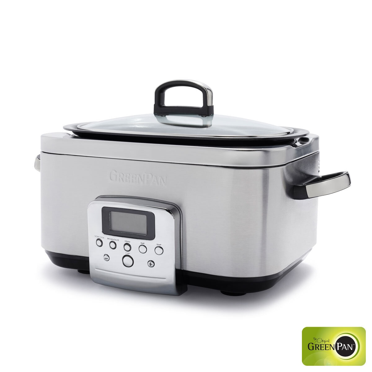 Greenpan Slow Cooker 6L in Stainless Steel, CC005308-001 ...