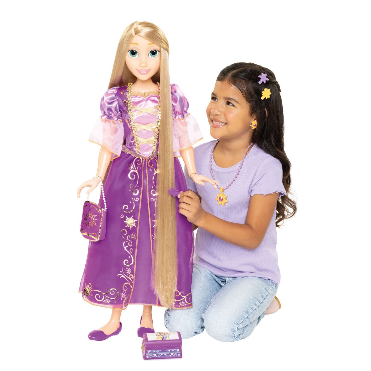 Disney Princess Rapunzel big complainy doll