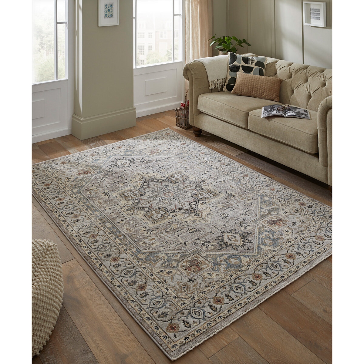 Concept Looms Legacy Grey Rug, in 2 sizes