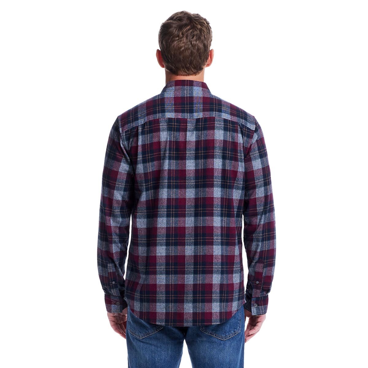 Weatherproof Vintage Men's Long Sleeve Flannel Shirt