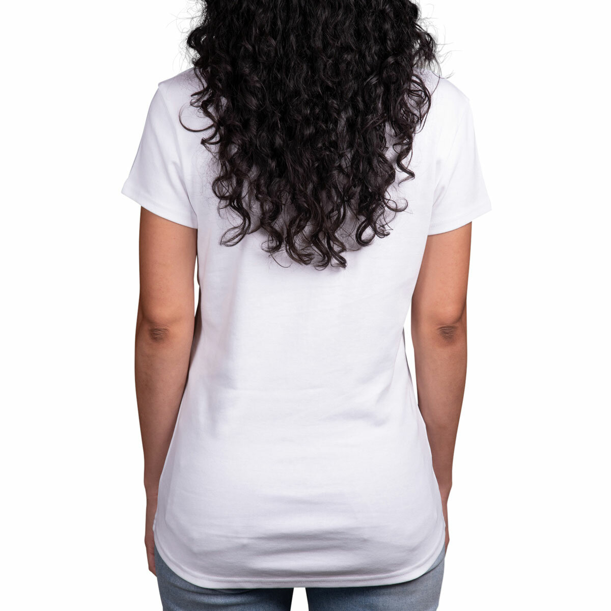 Kirkland Signature Ladies Scoop Neck Pima Tee in White Kirkland Signature Ladies Scoop Neck Pima Tee in White