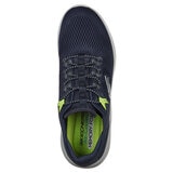 birdseye view of navy shoe