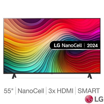 LG 55NANO82T6B 55 Inch NANO 4K Ultra HD Smart TV