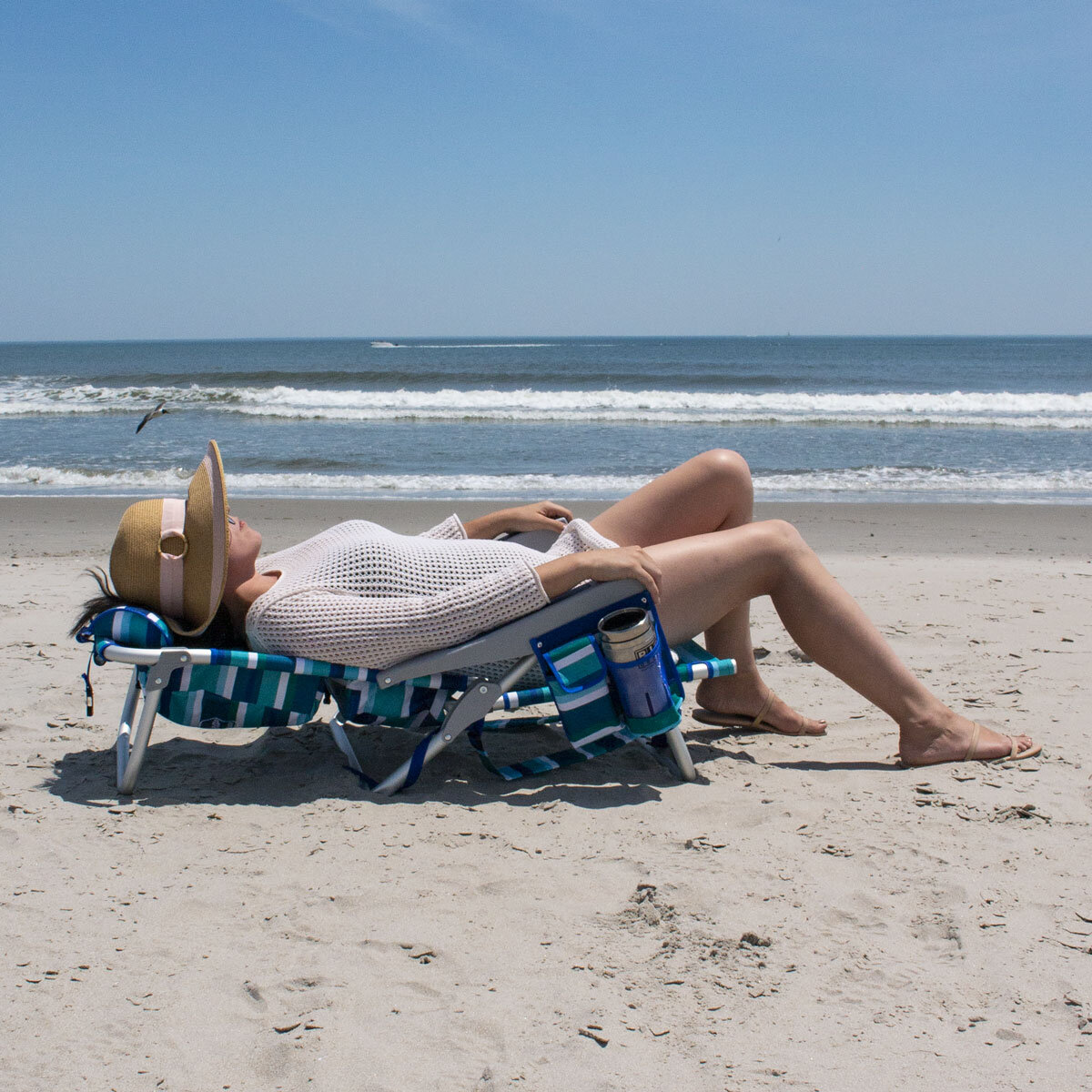 Tommy Bahama Beach Chair in Blue