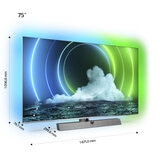 Buy Philips 75PML9636/12 75 Inch Mini LED 4K Ultra HD Smart Ambilight TV at costco.co.uk