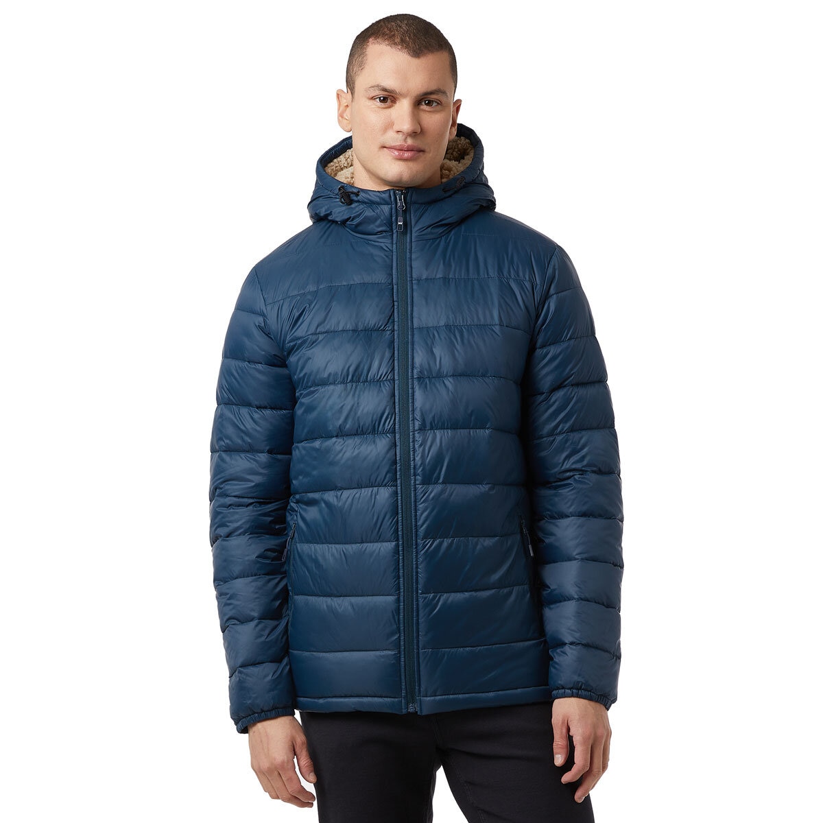 32 Degrees Men s Sherpa Lined Jacket in Navy Costco UK