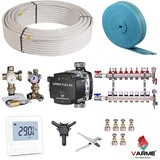 Varme Water Underfloor Heating System with Thermostat - 160m² (for an area up to 160m²)