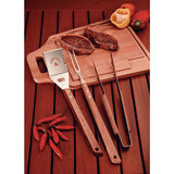 Tramontina BBQ Hardwood Tool Set, 3 Piece