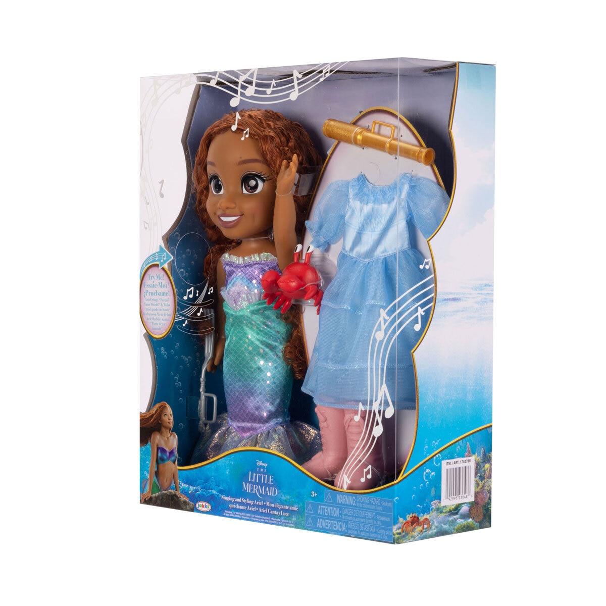 Disney My Singing Styling Doll Ariel Costco UK