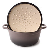 BergHOFF Neo Cast Iron Round Stockpot, 20cm/2.8L in 3 Colours