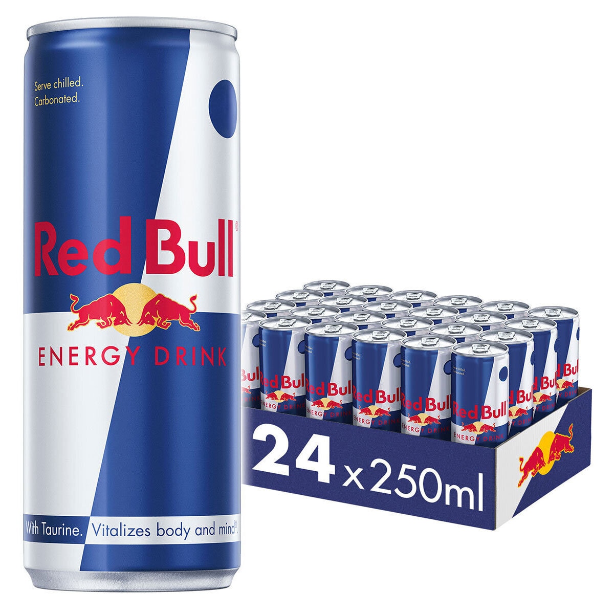 Red Bull PMP £1.65, 24 x 250ml