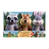 Happy Tails Furry Friends Dog Toys, 3 Pack