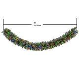 Buy LED 9ft Garland Dimensions Image at Costco.co.uk