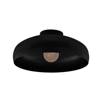 Eglo Mogano Ceiling Light in Black 16" (40cm)