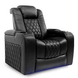 Valencia Home Theatre Seating Tuscany Single Chair, Black