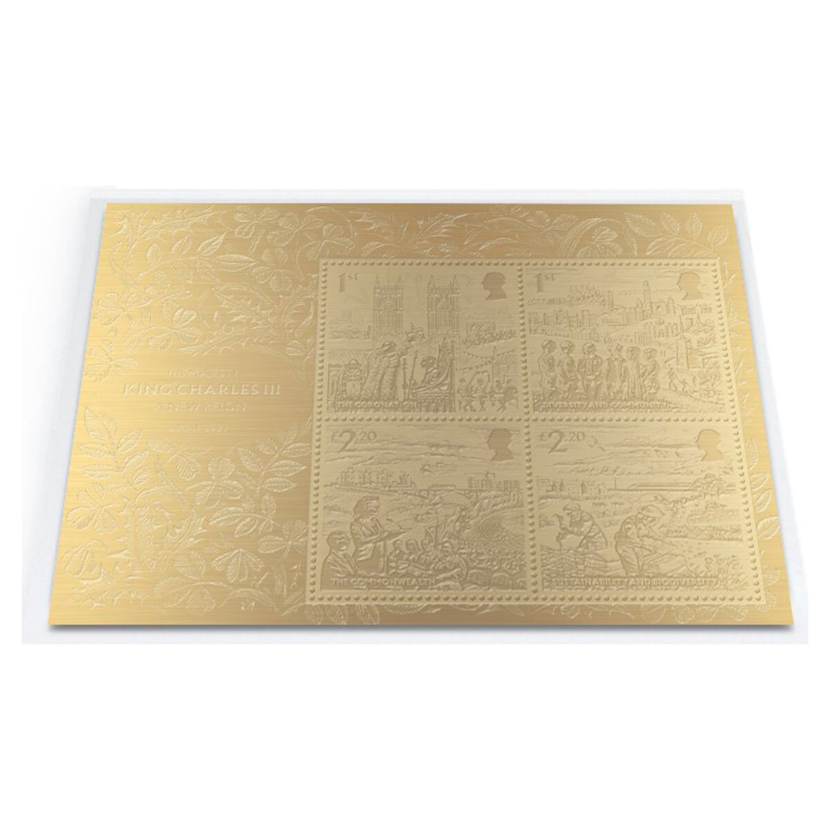 Buy Royal Mail Coronation Gold Stamps Image3 at Costco.co.uk