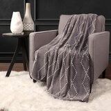 Life Comfort Printed Plush Throw in 3 colours, 152 x 177 cm