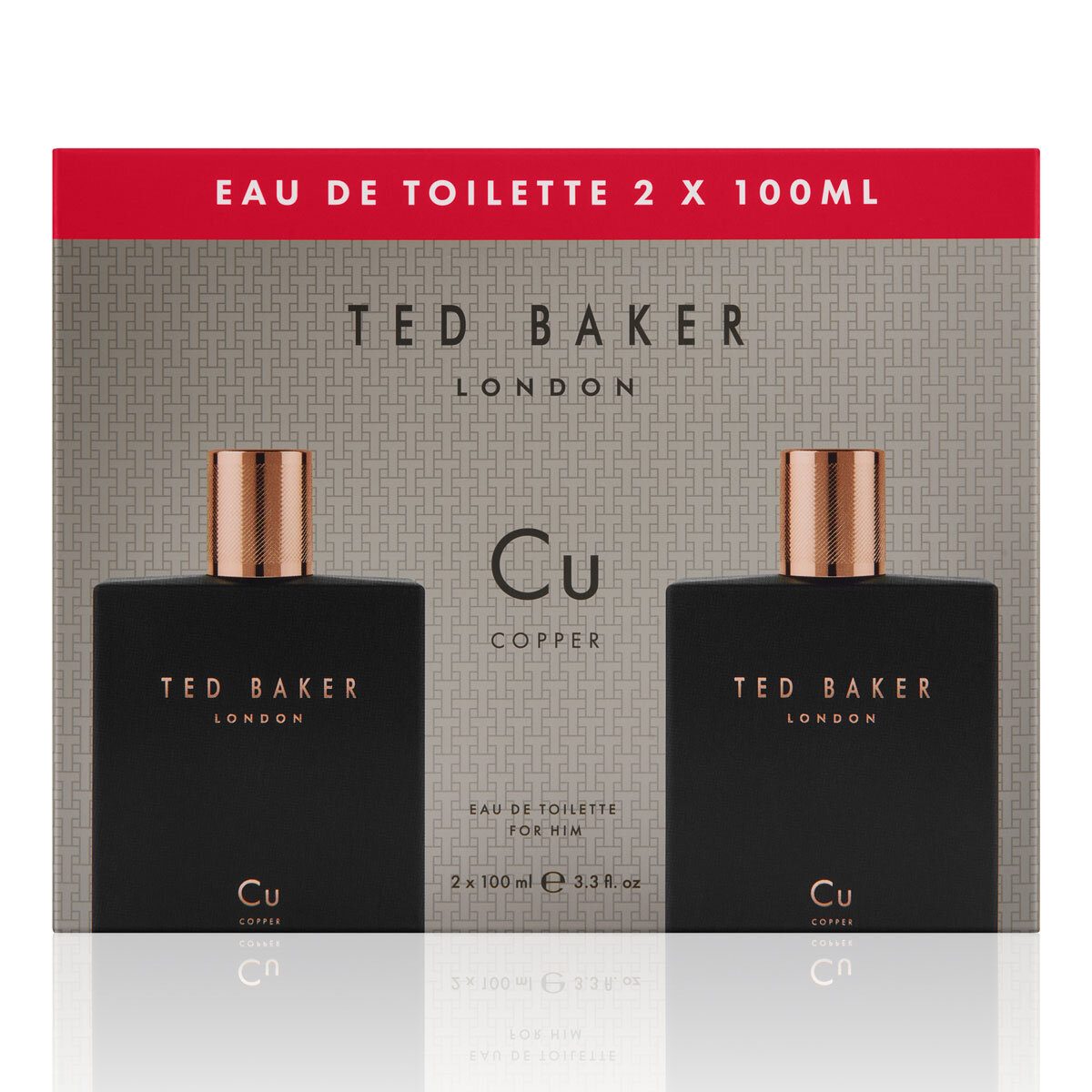 TED BAKER TONICS 2X100ML     With Packinging