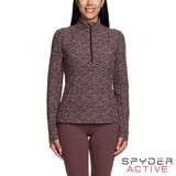 Spyder 1/4 Zip Fleece in Chocolate