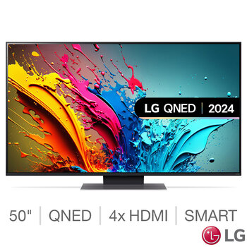 LG 50QNED87T6B 50 Inch QNED 4K Ultra HD Smart TV