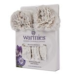 Warmies Fully Heatable Wellness Slipper Boot in Beige