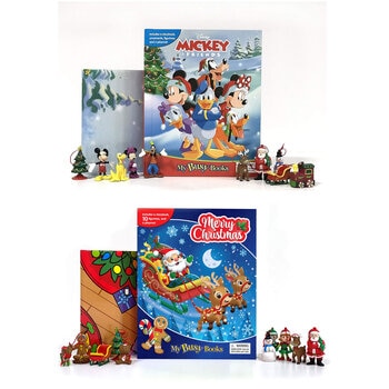 My Christmas Busy Book in 2 Options: Mickey & Friends or Merry Christmas