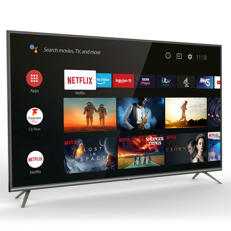 Tcl 43ep658 43 Inch 4k Ultra Hd Smart Android Tv Costco Uk