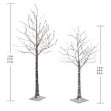 Buy 2pk Flocked Twig Trees Dimensions Image at Costco.co.uk