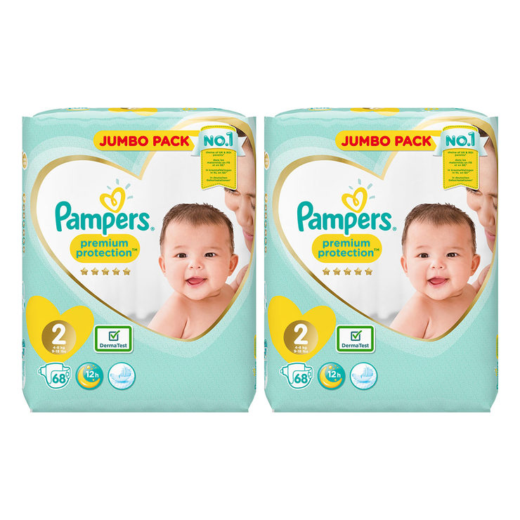 Pampers Premium Protection Nappies Size 