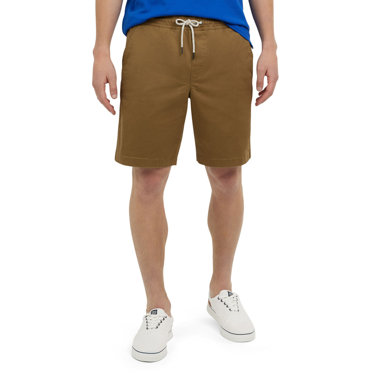 Chaps Men’s Reese Flex Pull-On Short in 4 Toffee