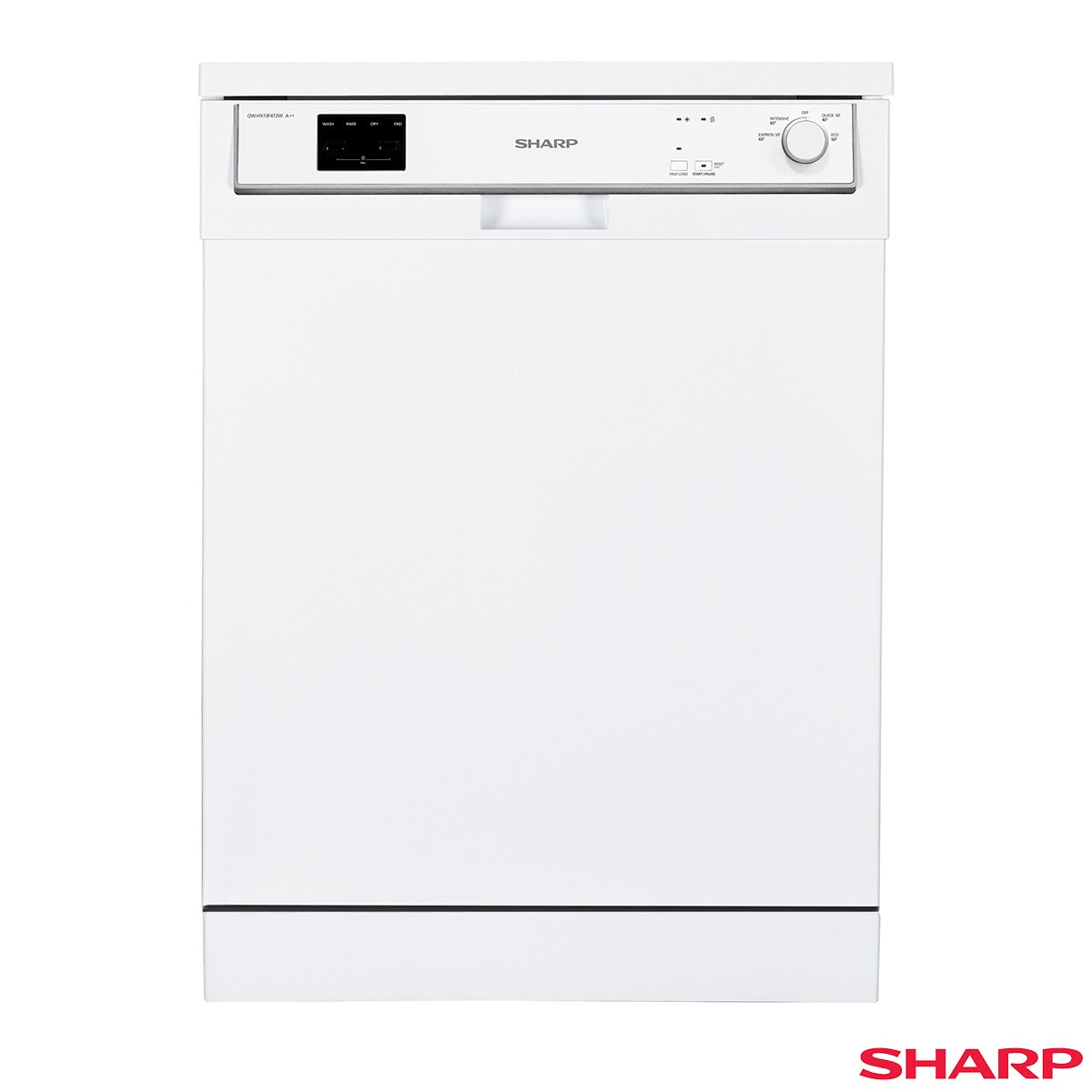 Dishwashers D Rated Sharp Standard Dishwasher White Dishwashers & Dish ...