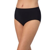 Carole Hochman Seamless Brief 5 Pack in Black