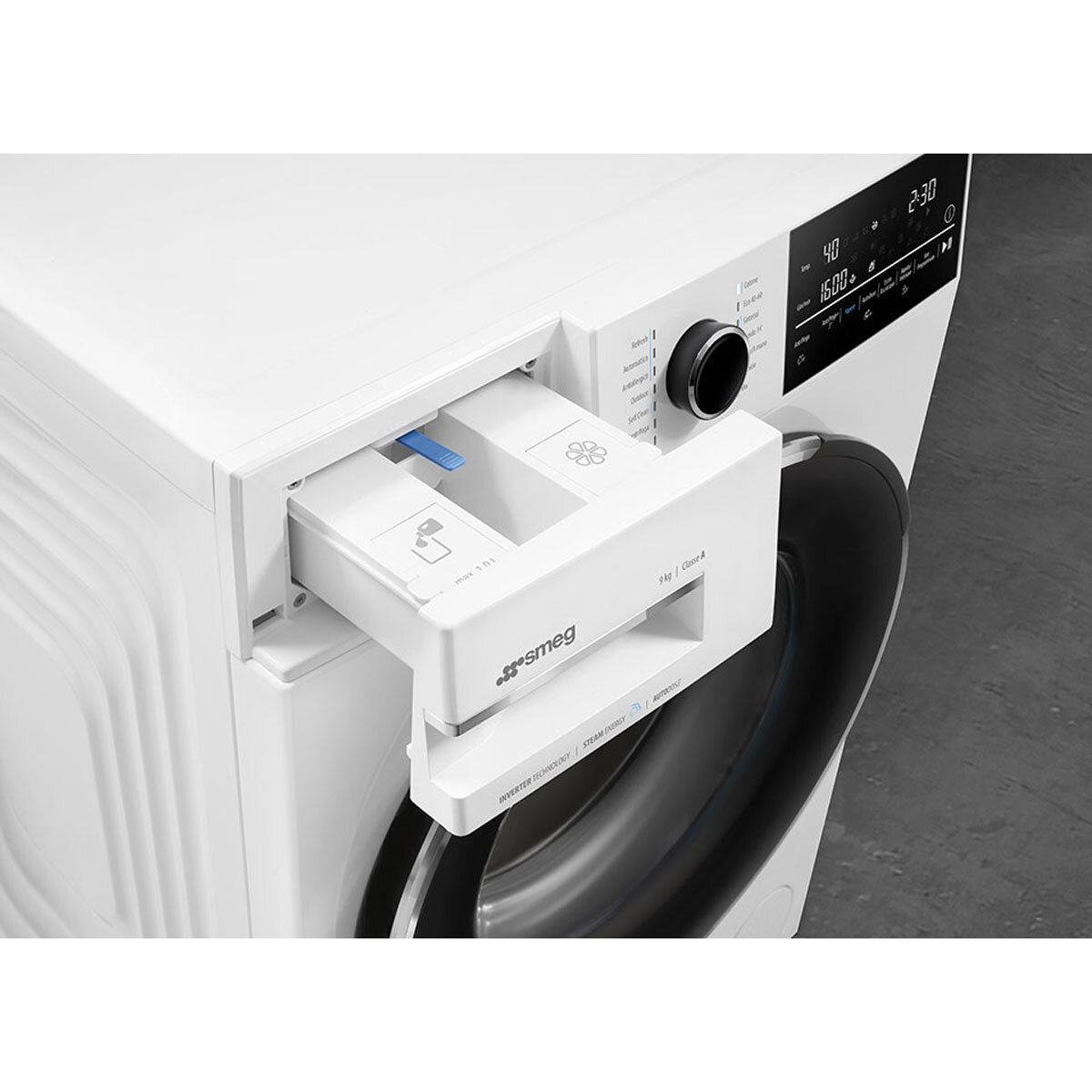 Smeg WNP96SLAAUK, 9kg 1600rpm, Washing Machine A+++ Rating in White