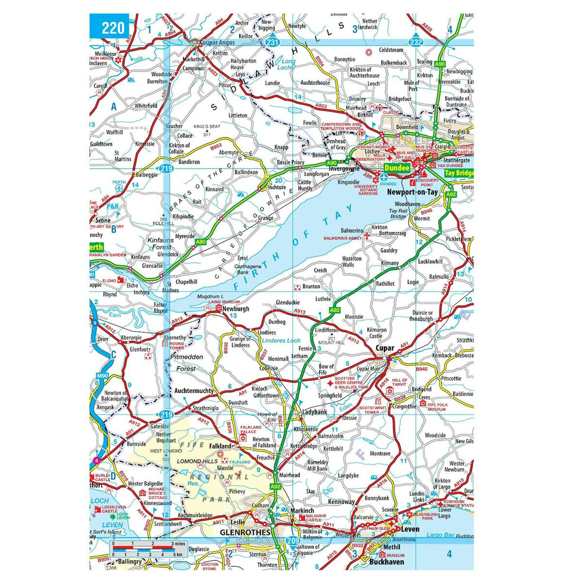 2027 Philip's Easy to Read Road Atlas of Britain 3