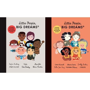 Little People, Big Dreams Flexible Bind Up in 2 Options: Boys or Girls