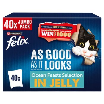 Felix As Good As It Looks Ocean Feast, 40 x 85g