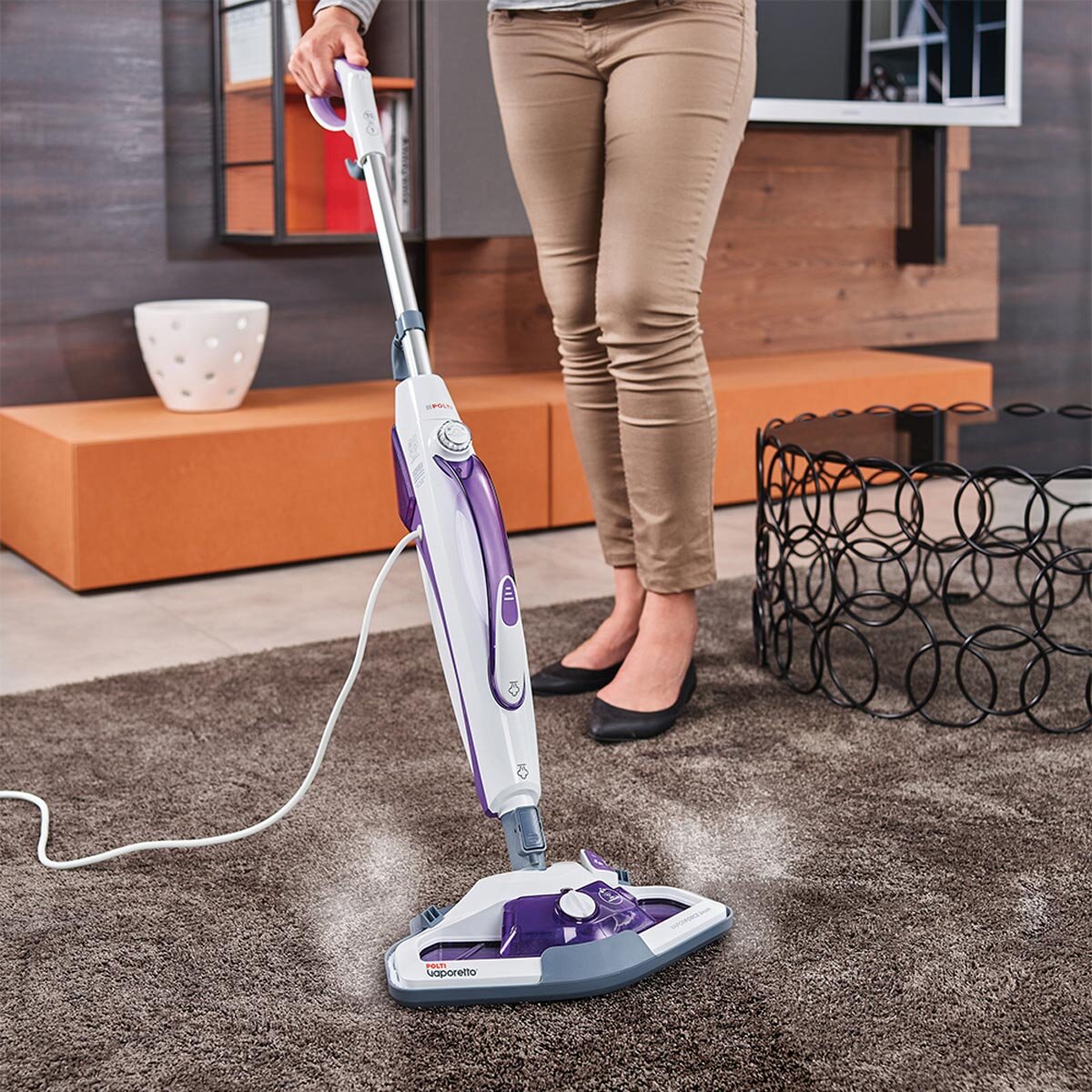 Polti Vaporetto Steam Mop with Handheld Cleaner, SV440