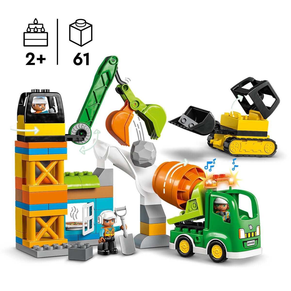 Buy LEGO Duplo Construction Site Overview Image at Costco.co.uk