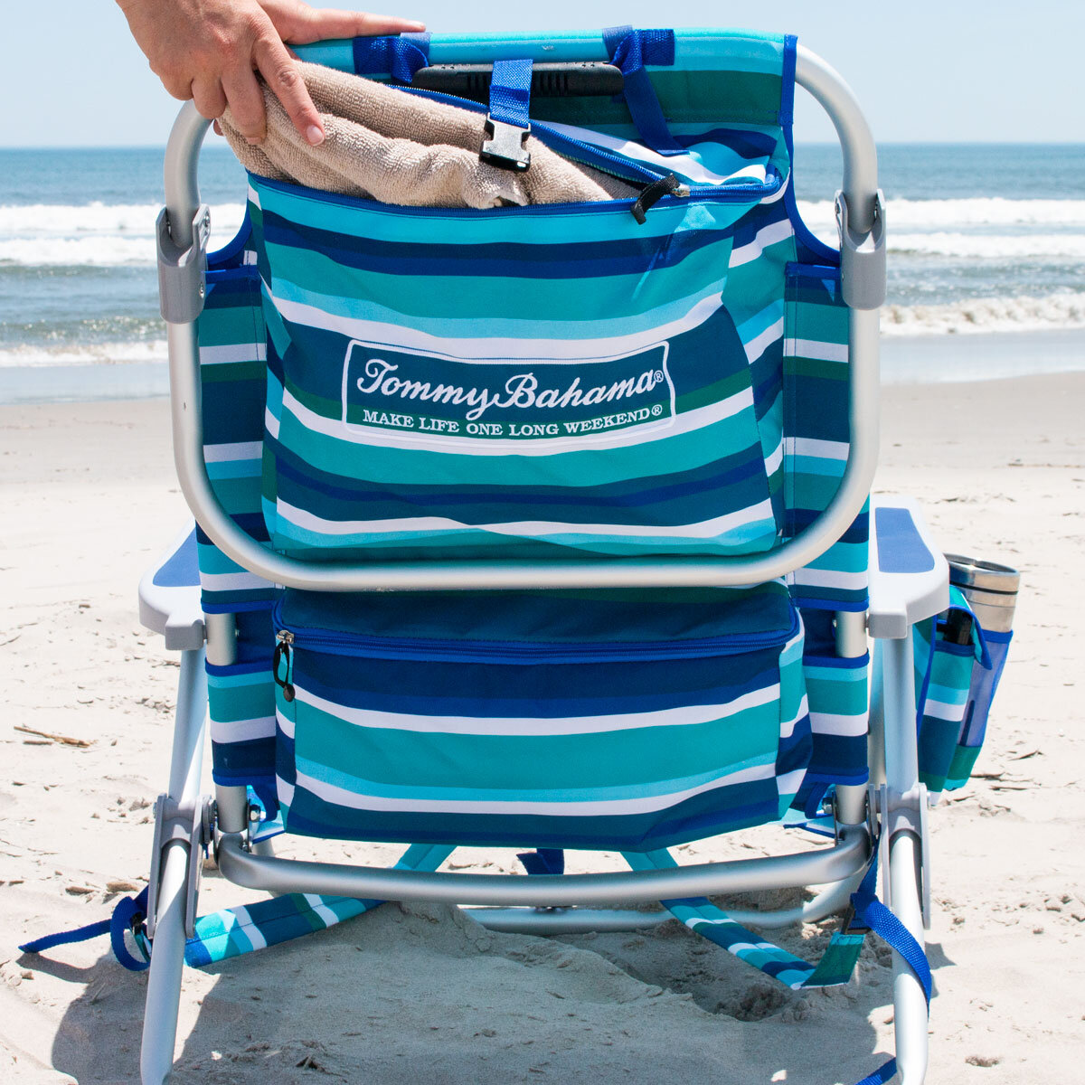 Tommy Bahama Beach Chair in Blue